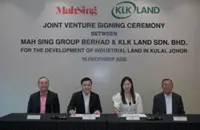 Mah Sing and KLK Land form joint venture to develop prime freehold land in JS-SEZ