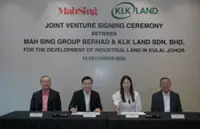 Mah Sing, KLK to jointly develop Kulai industrial project