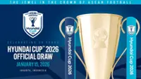 South-East Asian teams to learn their fate for the Asean Hyundai Cup during draw in Jakarta on Jan 15