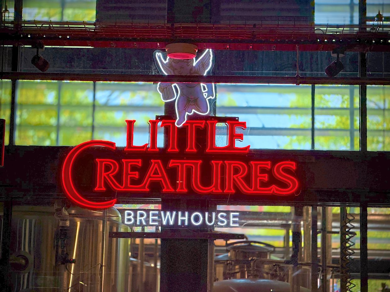 Australia's own Little Creatures beer is famous for its pale ale.