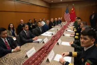 Senior US and Chinese defence officials meet as ‘military-to-military’ dialogue continues