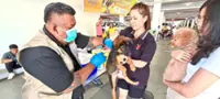 Anti-rabies drive at carpark sees over 70 pets vaccinated in Sibu