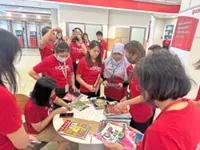 Bank funds Muar school library upgrade
