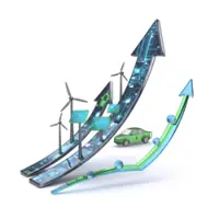 Green stocks are big winners