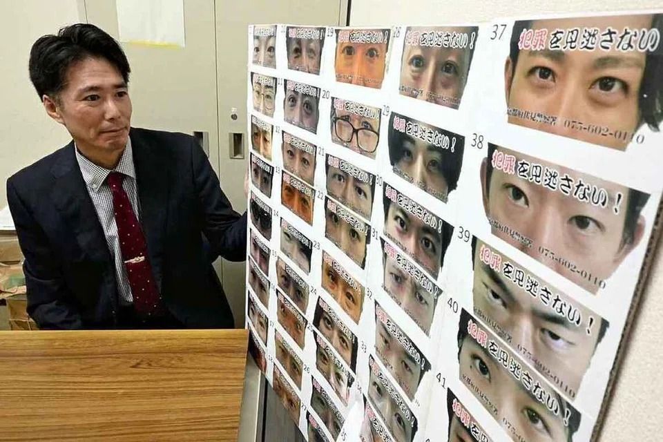 Kyoto police look to dissuade shoplifters with photos of officers’ eyes