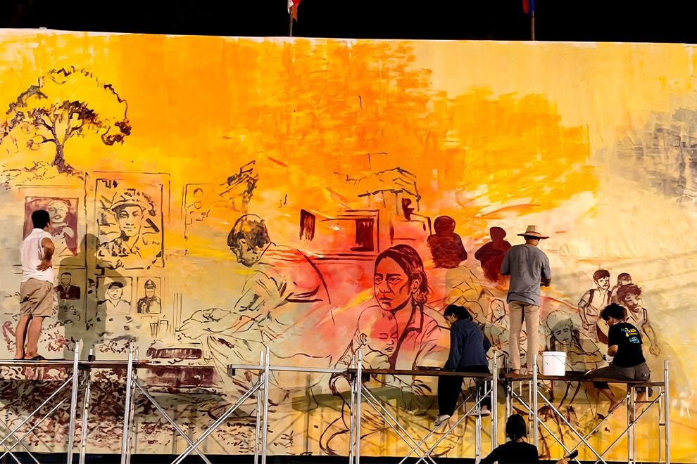 ‘Art for Peace’ sees artists unite for Cambodia