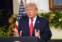 Trump gives himself high marks in 2025 report card, with his eyes on 2026 fight