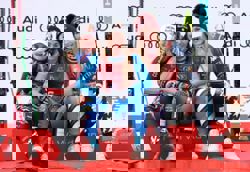 Alpine skiing-Goggia seals Super-G win ahead of Robinson and Vonn