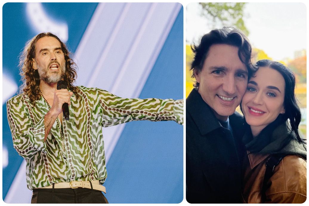 Accused rapist Russell Brand slams Katy Perry’s romance with Justin Trudeau