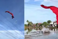 QuickCheck: Did a paramotor crash into a TNB high-tension cable in Melaka?