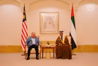 King arrives safely in Abu Dhabi for special visit to UAE