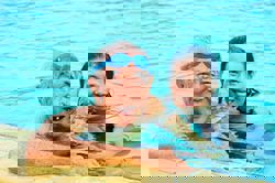 Exercising is for all ages, even you, grandpa and grandma!