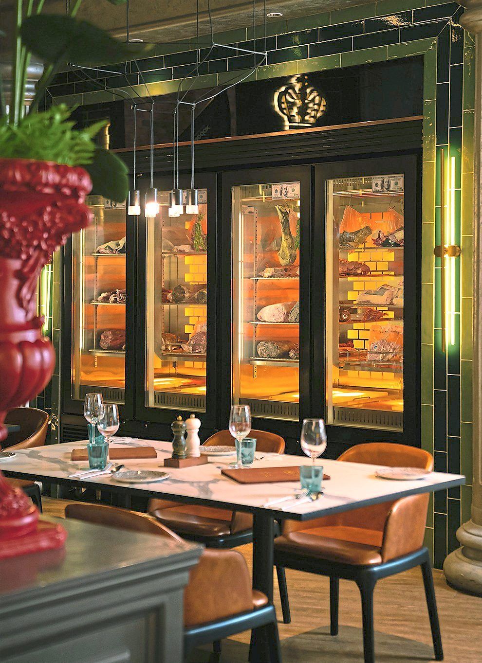 Tan ages all the premium beef in order to ensure the flavour and texture profile of the cattle is fully realised. — D Empire