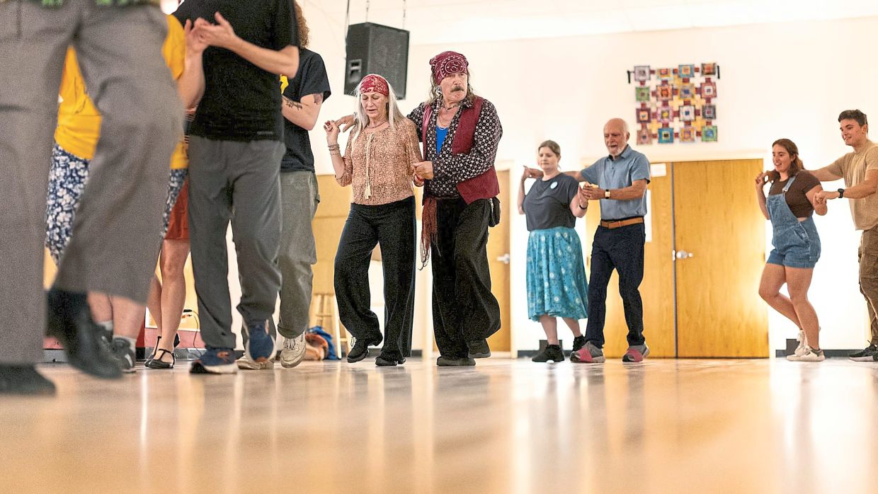 Meet the 'polka dancing pirate' getting people on their feet in the US
