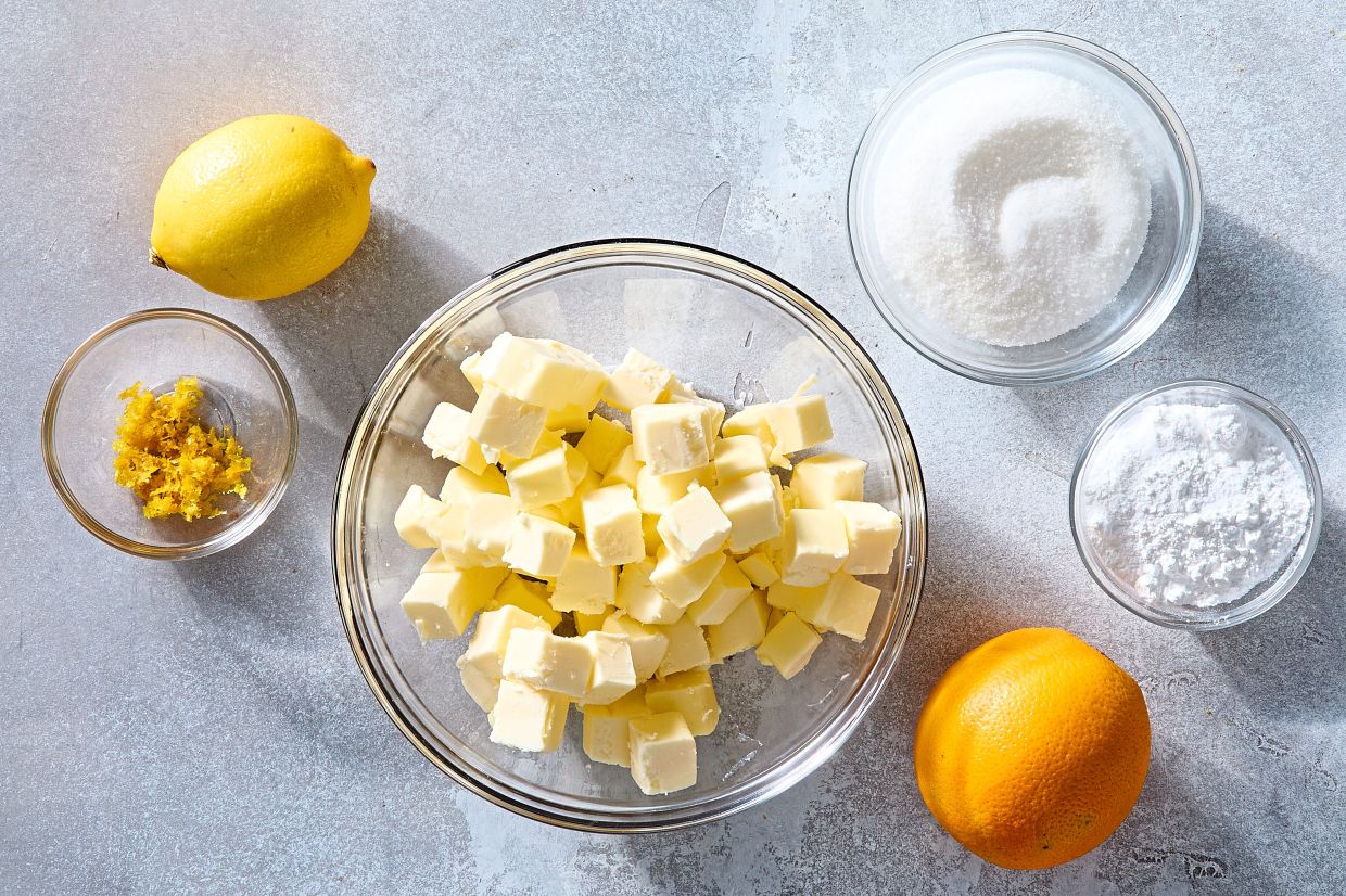 Butter plays an important role in shortbread: For the best results, it should be neither too cold nor too warm.