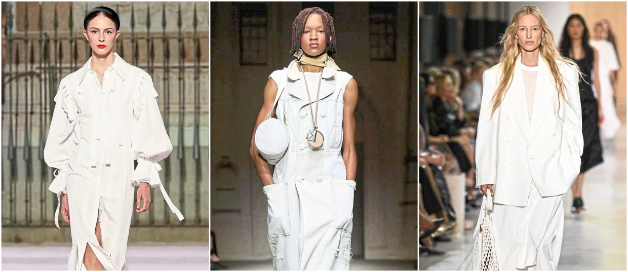 White noise? Why fashion keeps returning to its quietest colour