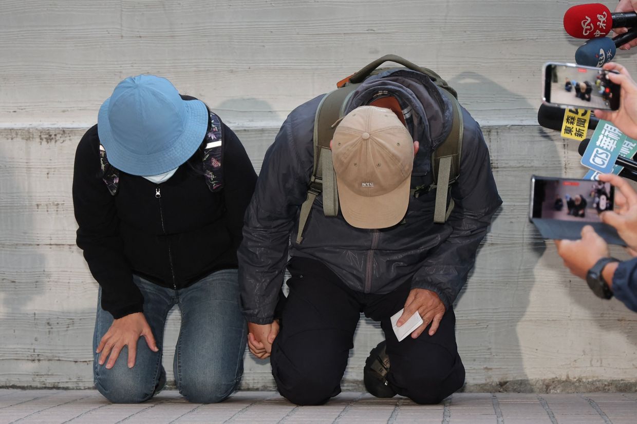 Taiwan metro attack suspect's parents apologise after deadly stabbing