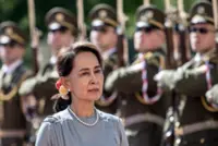 Sequestered Suu Kyi overshadows military-run Myanmar election