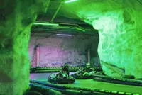 Deep beneath Helsinki, the playgrounds are really bomb shelters