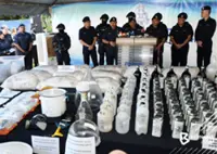 Police bust syabu lab in penang durian farm, seize 1.2 tonnes of drugs