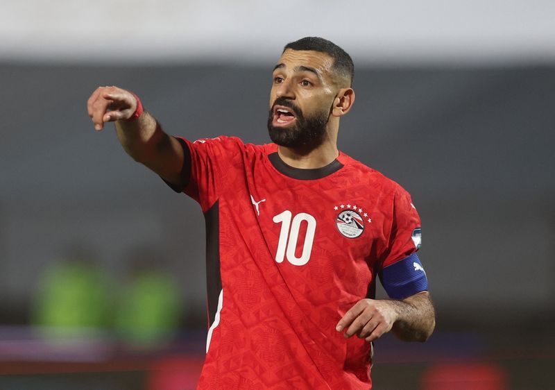 Soccer-Egypt's Salah ties African greats with AFCON scoring streak