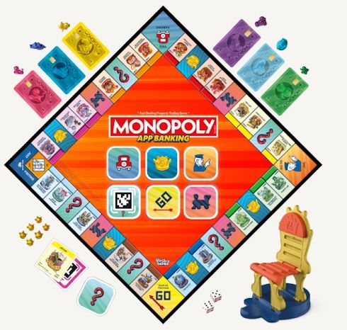 Monopoly App Banking set gives the classic boardgame a digital twist.