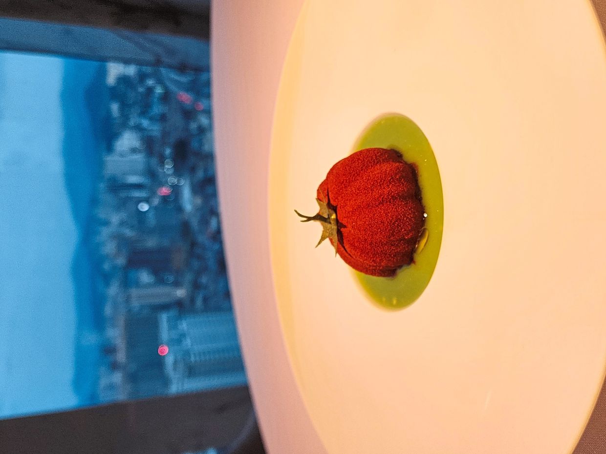 Tomato and goat's cheese make for a particularly memorable flavour combination. — ABIRAMI DURAI/The Star