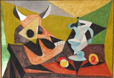 Picasso's 1939 piece Tête de taureau et broc (Head of a Bull and Pitcher) was one of four artworks surrendered to the DOJ in connection to 1MDB and put on auction online earlier this year. Also included in the auction was another Basquiat's piece, Red Man One. Both these artworks were supposedly bought by Low and gifted to the actor Leonardo DiCaprio, with a handwritten note bearing his initials.