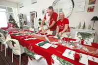 Cosy celebration for Danish-British couple