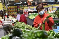 Pink tags on food items are for keeping festive prices in check