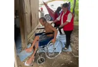 Santa's early surprise: Wheelchair gift for local stroke victim in Sepanggar