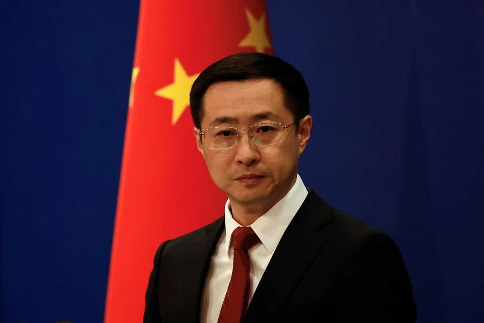 China accuses the US of trying to thwart improved China-India ties