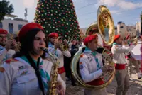Thousands gather in Bethlehem as Christmas spirit returns after 2 years of Gaza war