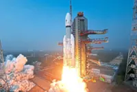 Space agency launches its heaviest satellite