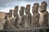 Mystery of the ‘walking’ statues