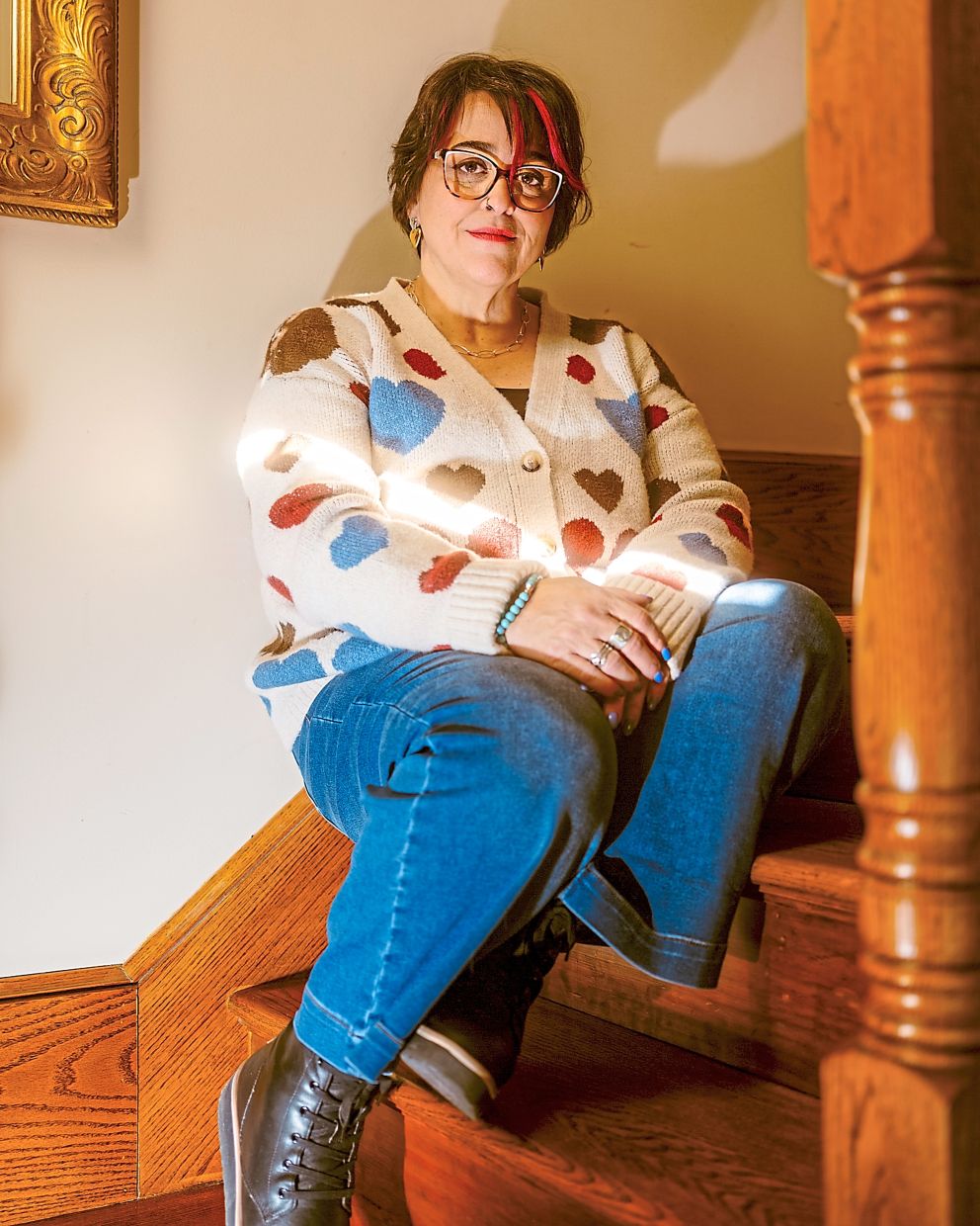 Saiz at home in New York. Women with common pregnancy complications are at increased risk for cardiovascular and metabolic health problems later in life. Photo: The New York Times/Sydney Krantz