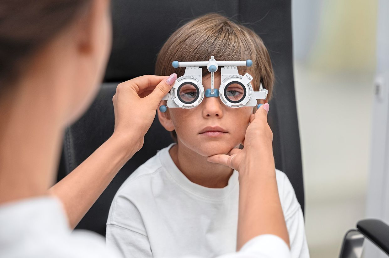 A new type of lens hopes to improve kids' eye health