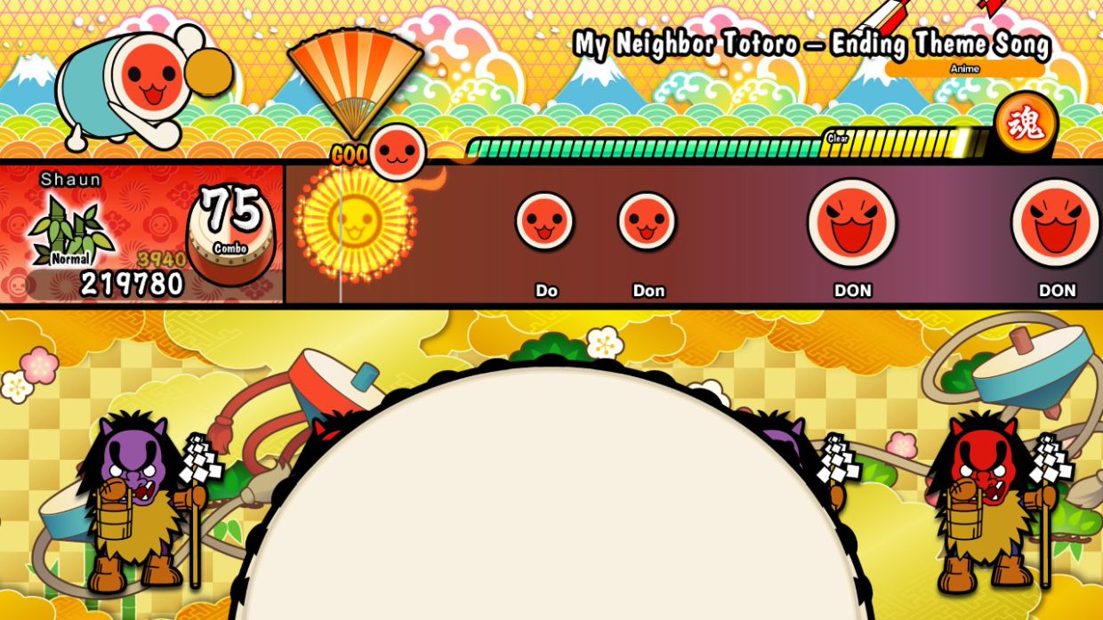 Rhythm games like Taiko no Tatsujin are examples of games that are simple systems-wise, but still super fun. I didn't say it was easy, though!