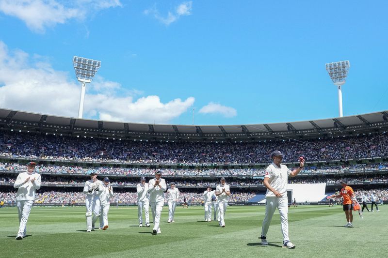 Cricket-Former players slam 'unfair' MCG pitch as wickets tumble in fourth Ashes test