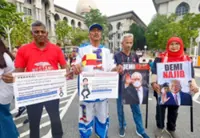 Najib's supporters gather at Palace of Justice from 6.45am in hope of a favourable verdict