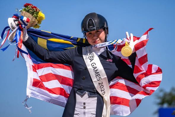 Coach Qabil backs young talent Megan to carry Asian Games equestrian legacy