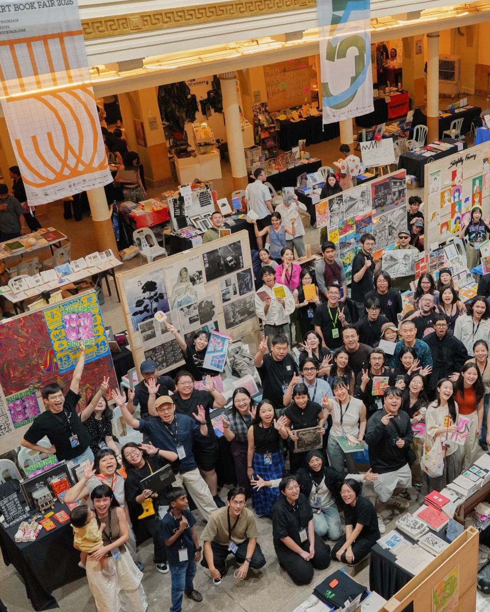 The KL Art Book Fair 2025, in its fifth edition, featured over 125 exhibitors from more than 20 countries and attracted over 6,000 visitors. Photo: KL Art Book Fair