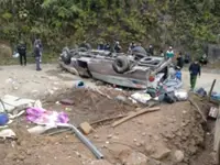 At least seven killed in Vietnam after bus overturns