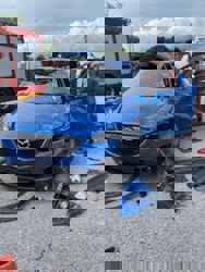 Six injured in car and excavator crash in Ipoh