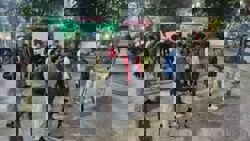 Police in India's capital arrest hundreds in security crackdown before before the New Year festivities