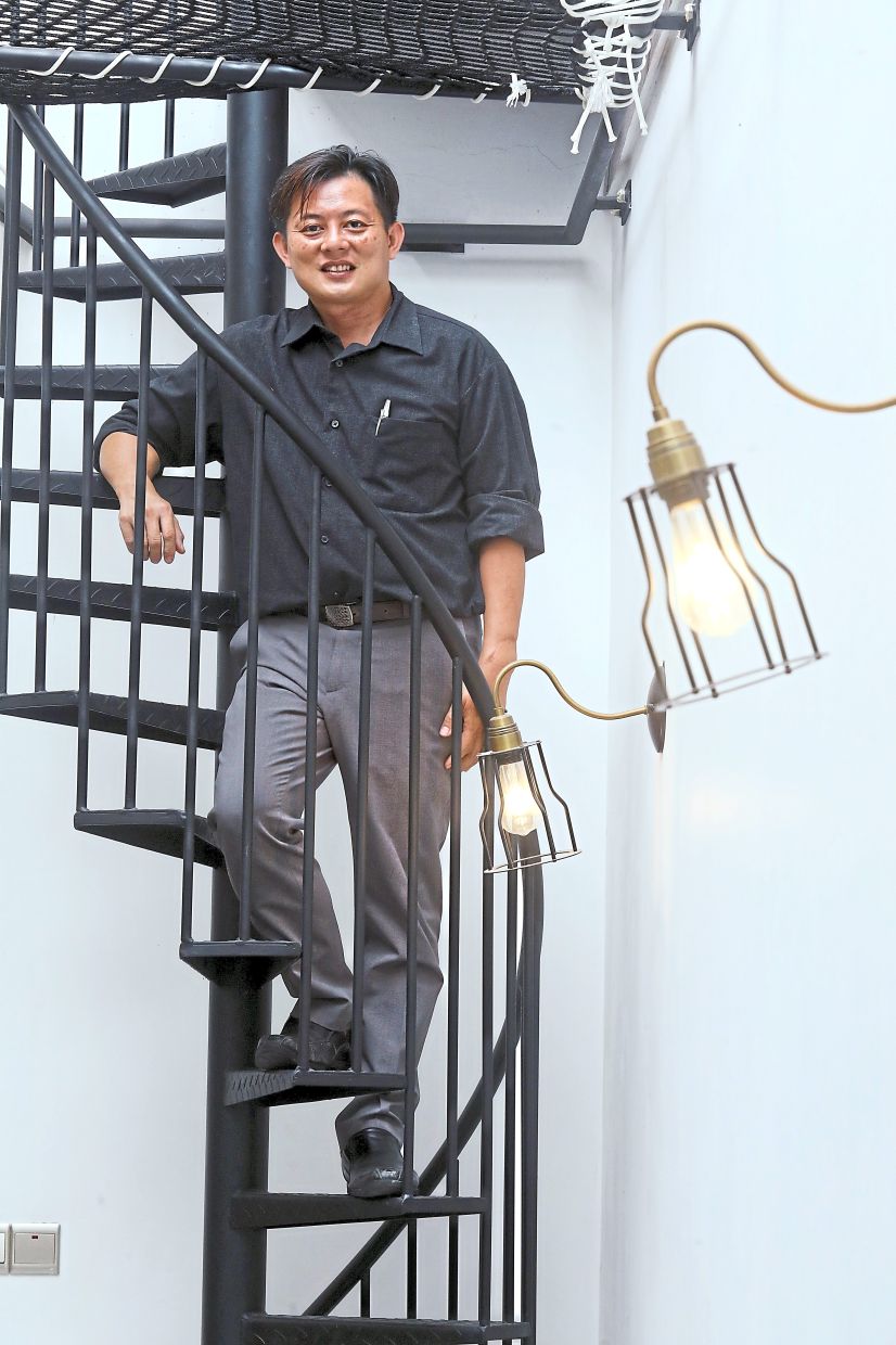 Looi says architecture is about changing how people live. Photo: The Star/Azlina Abdullah