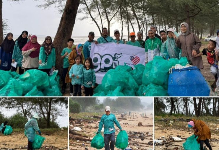 166kg of waste collected at Pantai Kekabu in two hours