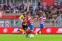 Safawi savouring his vintage JDT form with City Boys