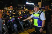 Extremely modified motorcycle among 65 vehicles impounded