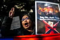 Son of Myanmar leader Aung San Suu Kyi slams elections as 'scam'